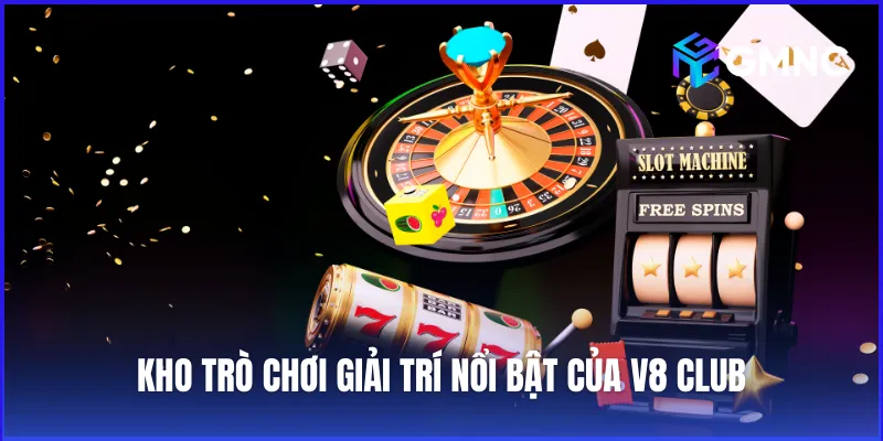Kho game phong phú và hấp dẫn của cổng game V8Club